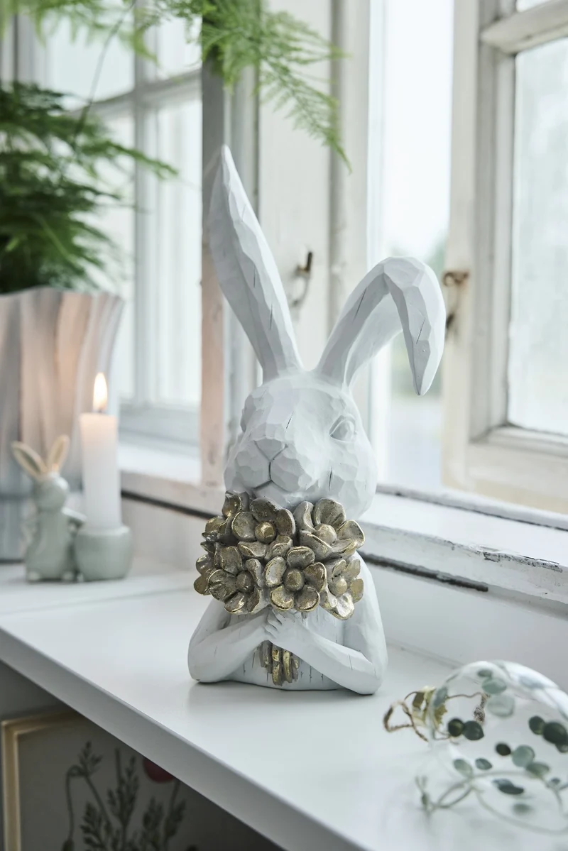 Dissia Hasen-Kerzenständer H9 L. Grün