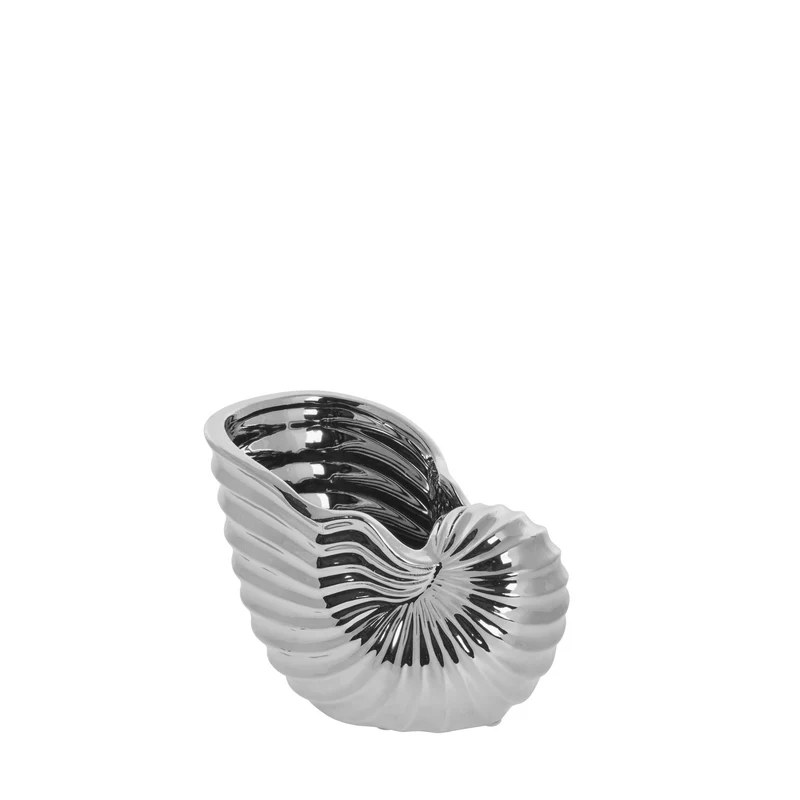 Jiola Blumentopf, 19,5 x 13 cm, silberfarben