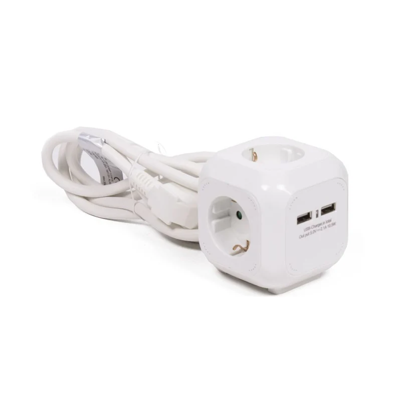 Steckdosenleiste Steckerleiste Mehrfachsteckdose Mehrfachstecker 3 4 6 8 fach USB