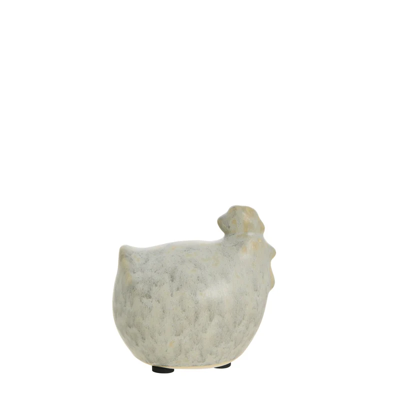 Dehaya Hühnerdekoration H11,5 L. Grün