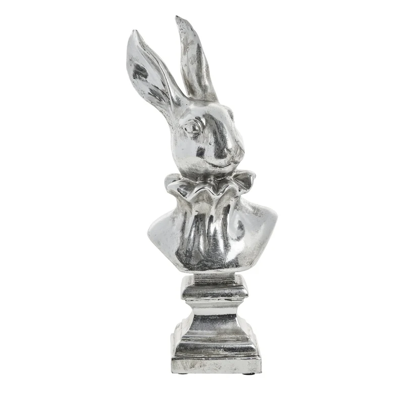 Siselle Hasendekoration H38 Silber