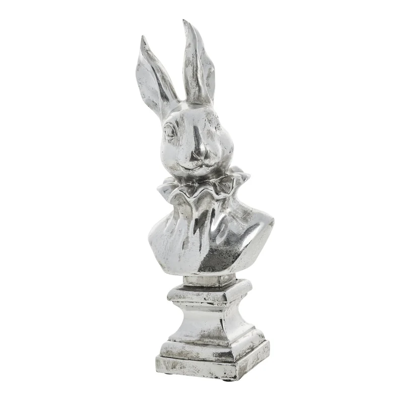Siselle Hasendekoration H38 Silber