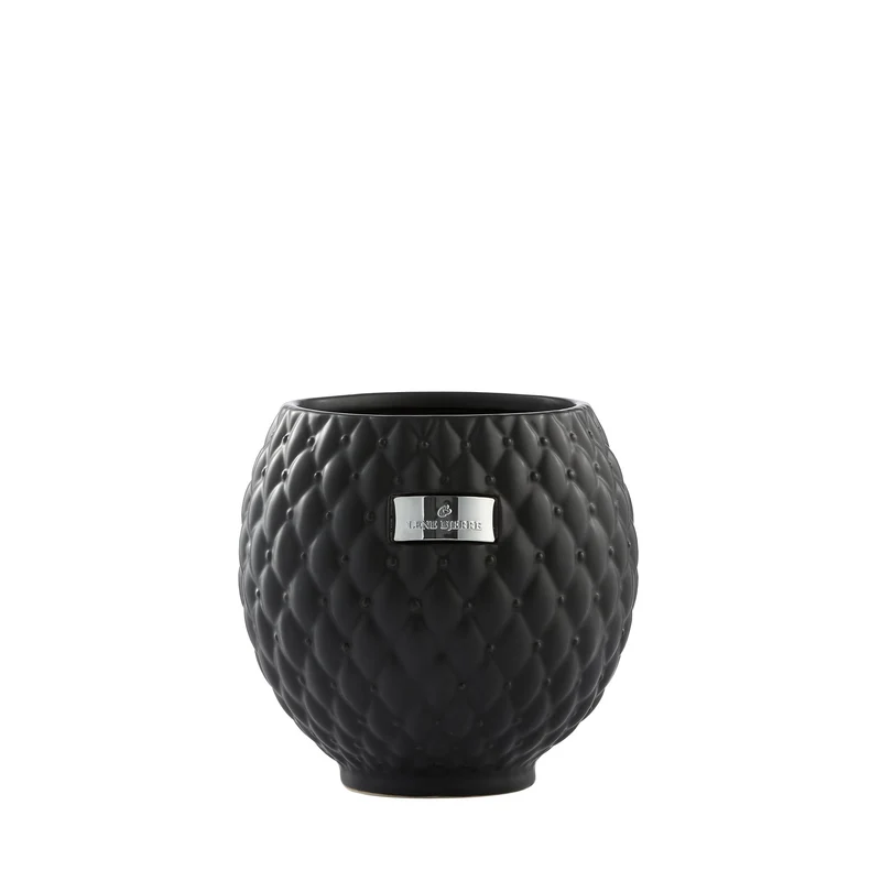 Rosabina Topf H16 cm. schwarz