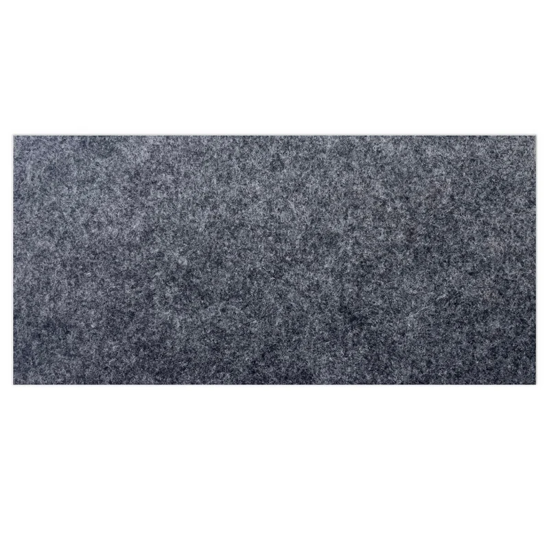 Selbstklebendes Filzpad 120x240mm Grau