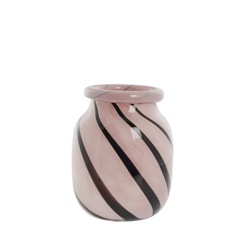 Marena Vase H20 cm. Glas