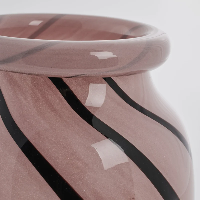 Marena Vase H20 cm. Glas