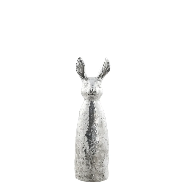 Sekoua Dekoration Polyresin Silber