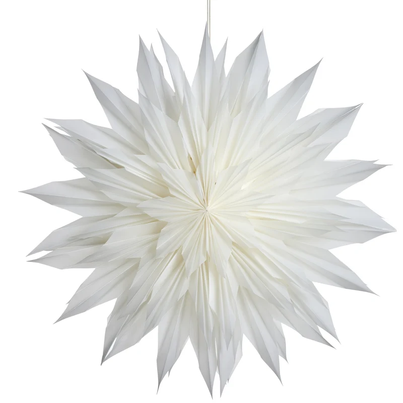 Palisia Dekoration H cm. gebrochenes weiss