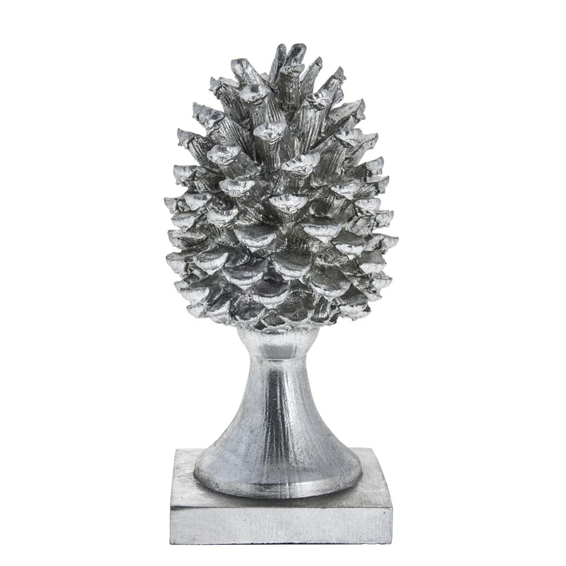 Serafina Zapfen H21 cm. antik silber