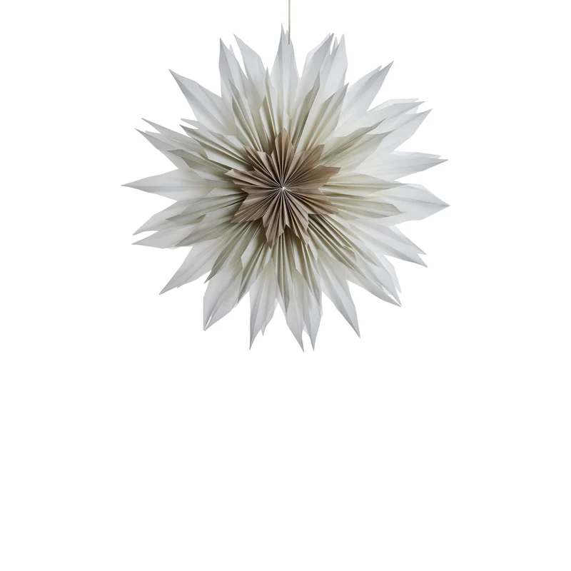Palisia Dekoration H cm. gebrochenes weiss