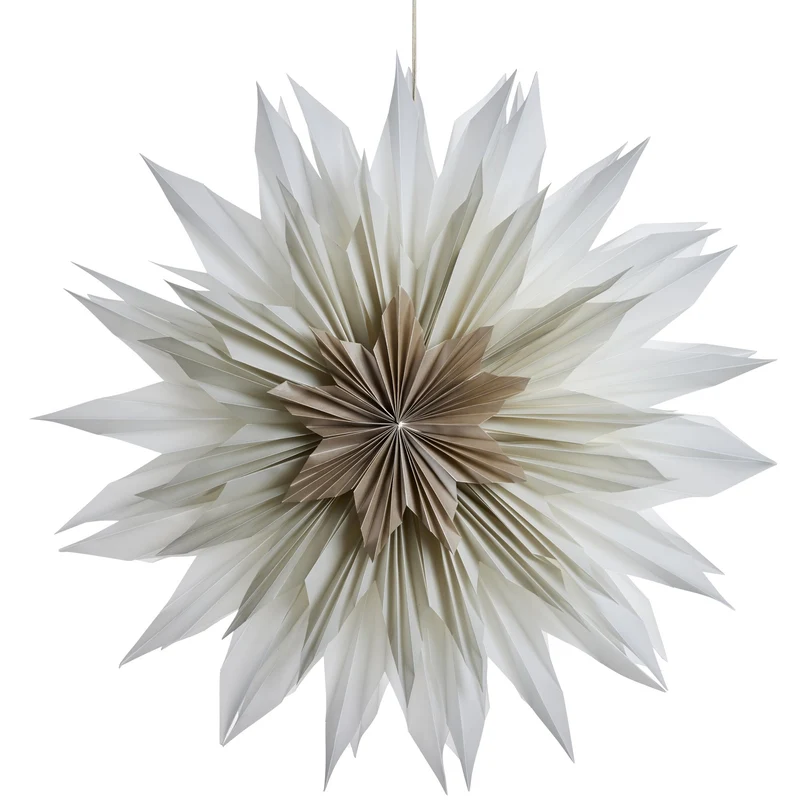 Palisia Dekoration H cm. gebrochenes weiss