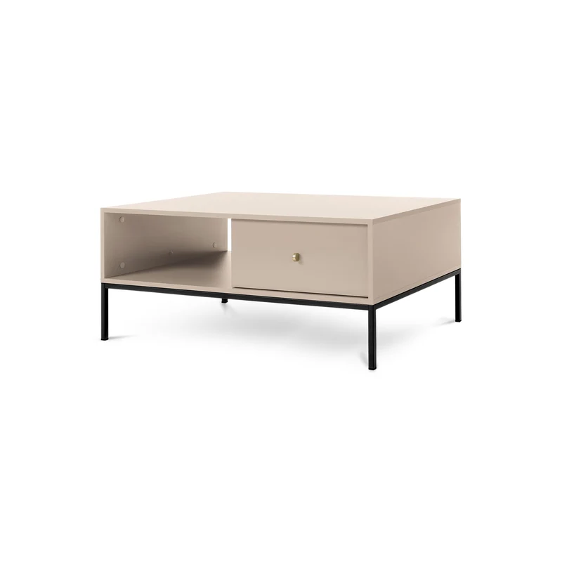 Couchtisch 104x47 cm mit Schublade im Modern | Kviat