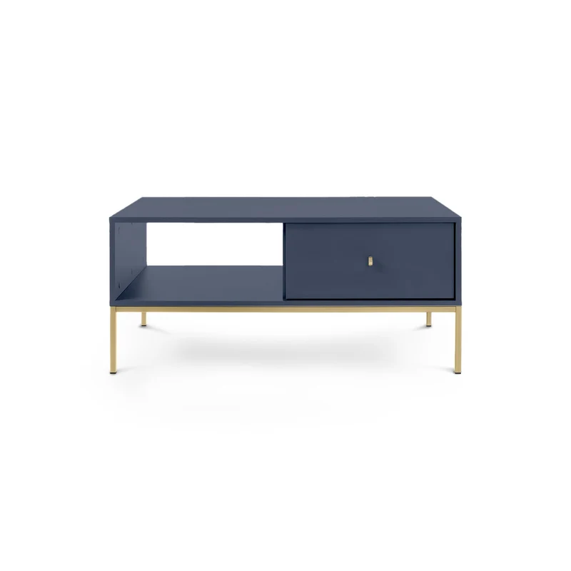 Couchtisch 104x47 cm mit Schublade im Modern | Kviat