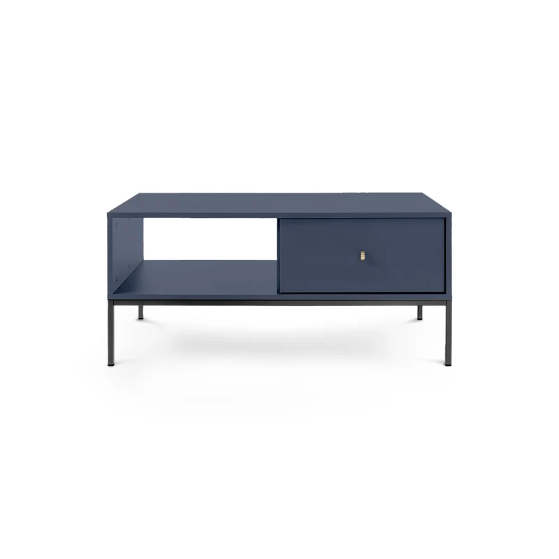 Couchtisch 104x47 cm mit Schublade im Modern | Kviat