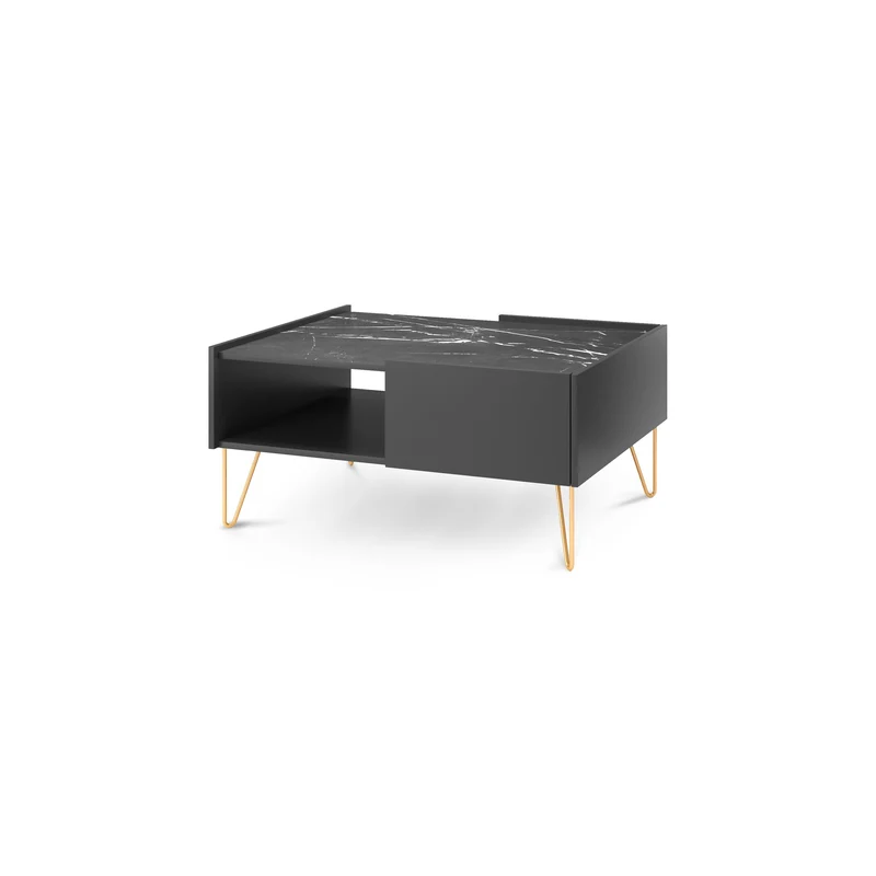 Couchtisch 97x45 cm mit Schublade im modernen Stil | Ballada