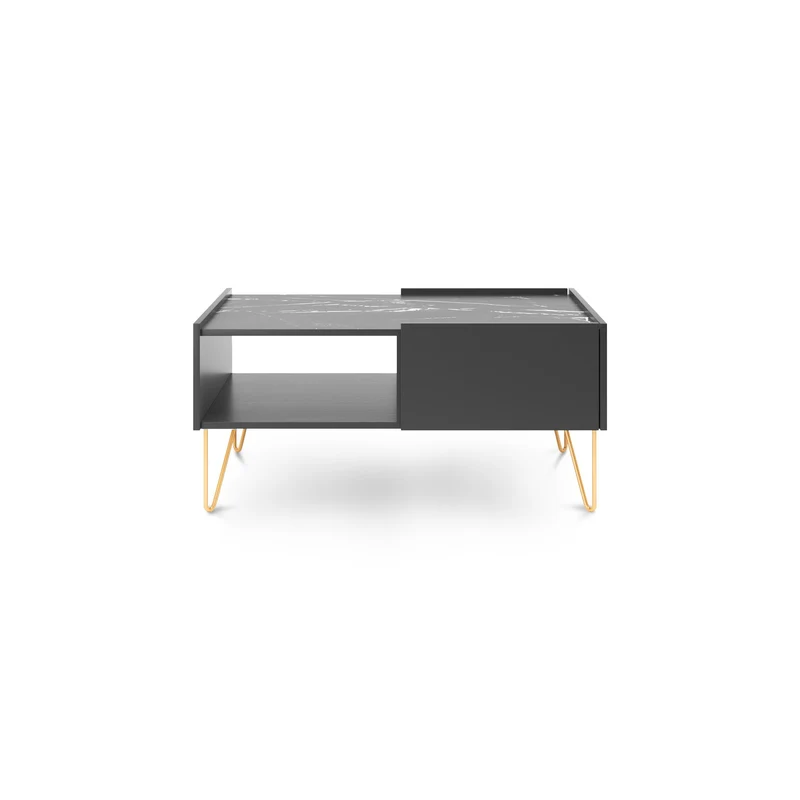 Couchtisch 97x45 cm mit Schublade im modernen Stil | Ballada