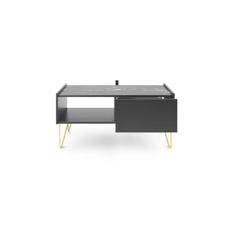 Couchtisch 97x45 cm mit Schublade im modernen Stil | Ballada