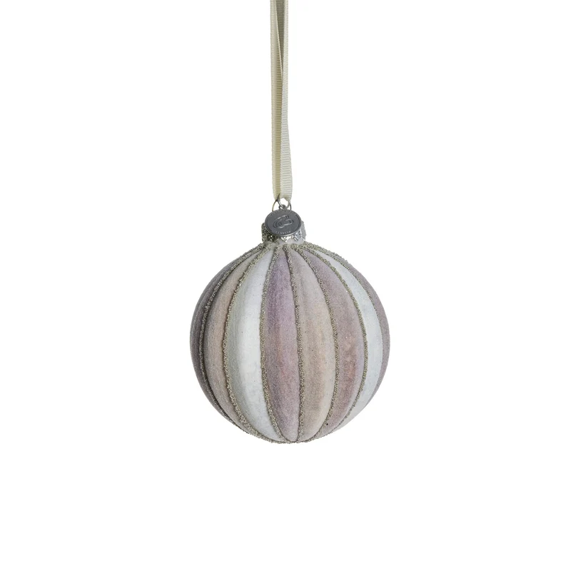 Nomillia Dekoration H8 cm. gebrochenes weiss
