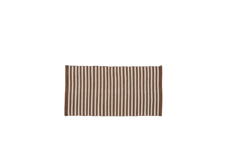 Strivie Teppich 140x70 Goldbraun