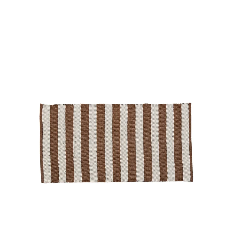 Strivie Teppich 140x70 Goldbraun