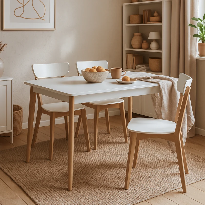 Ausziehbarer Esstisch 140–180 cm im skandinavischen Stil | Lato