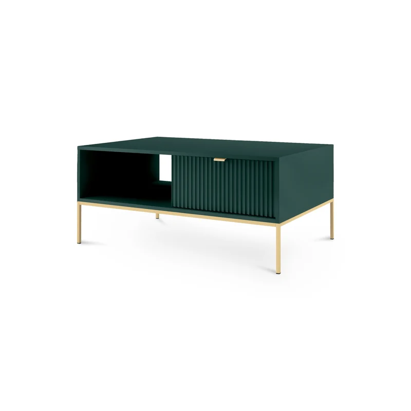 Couchtisch 104x46 cm mit Schublade im modernen Stil – | Roza