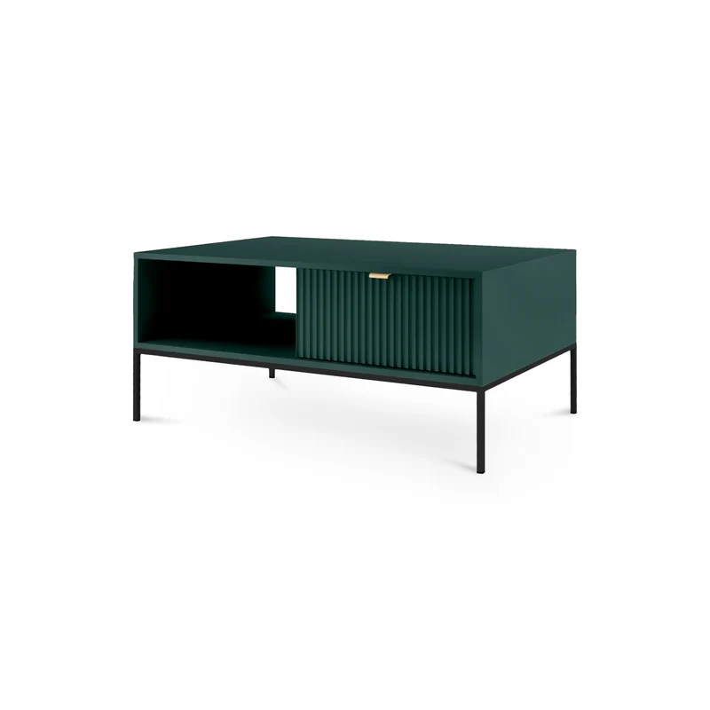 Couchtisch 104x46 cm mit Schublade im modernen Stil – | Roza