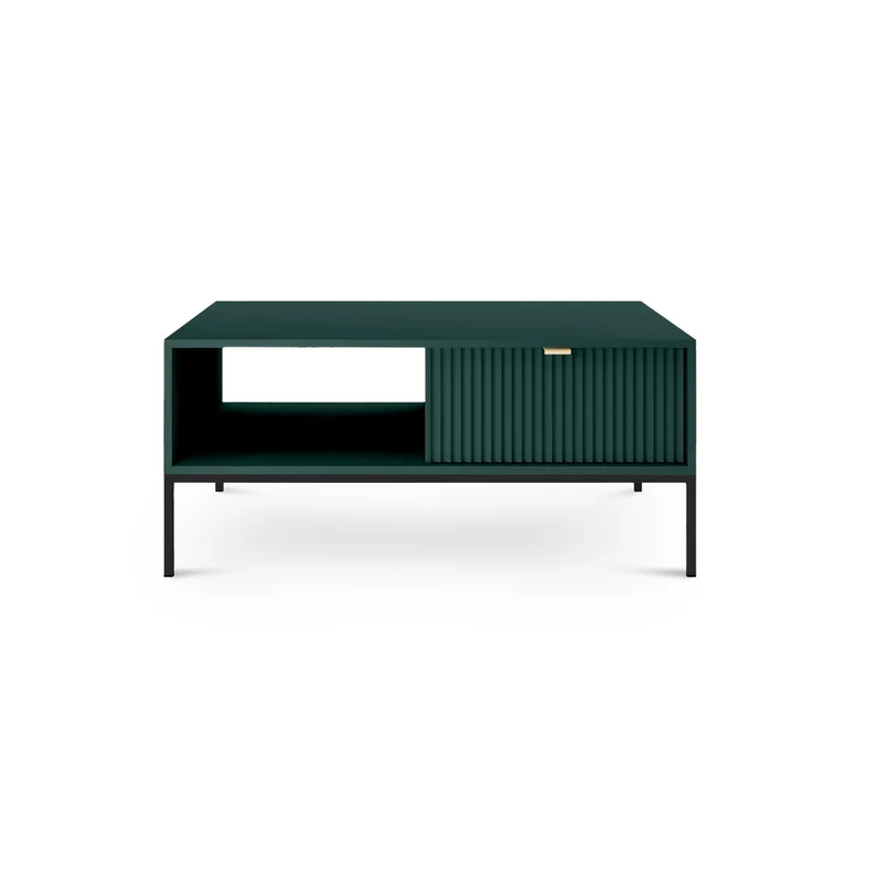 Couchtisch 104x46 cm mit Schublade im modernen Stil – | Roza