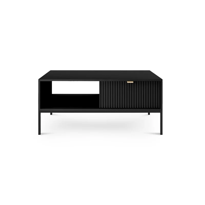 Couchtisch 104x46 cm mit Schublade im modernen Stil – | Roza