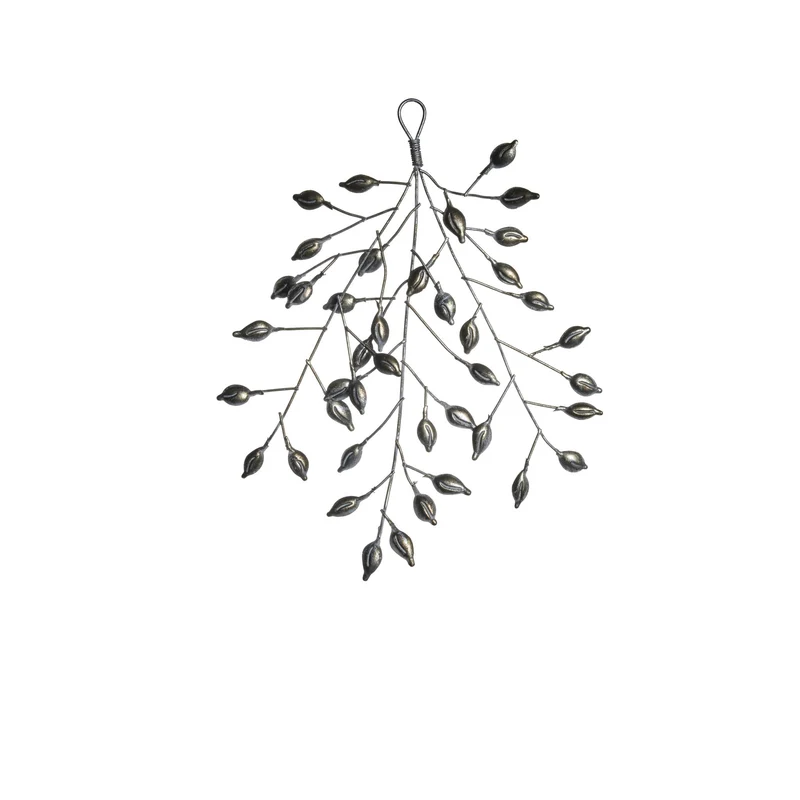 Misella Dekoration H30 cm. antik silber