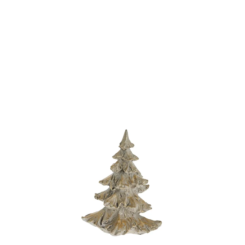 Serafina Weihnachtsbaum H16,3 cm. hell gold