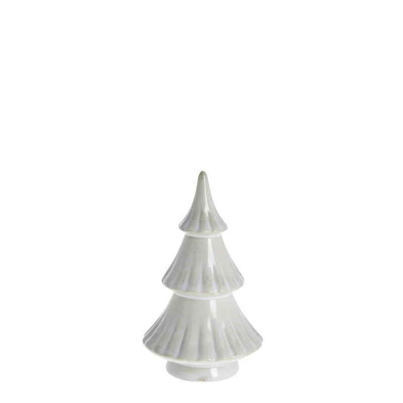 Mythel Dekoration H10,8 cm. weiss