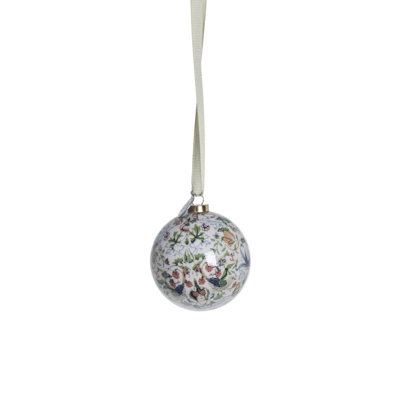 Herle Dekoration H6 cm. gebrochenes weiss