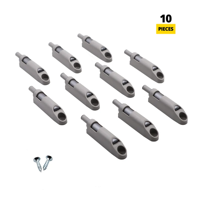 Soft-Close Schranktürdämpfer + Adapter (10 Stück)