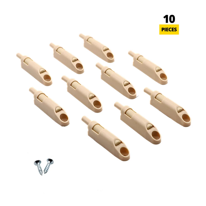 Soft-Close Schranktürdämpfer + Adapter (10 Stück)