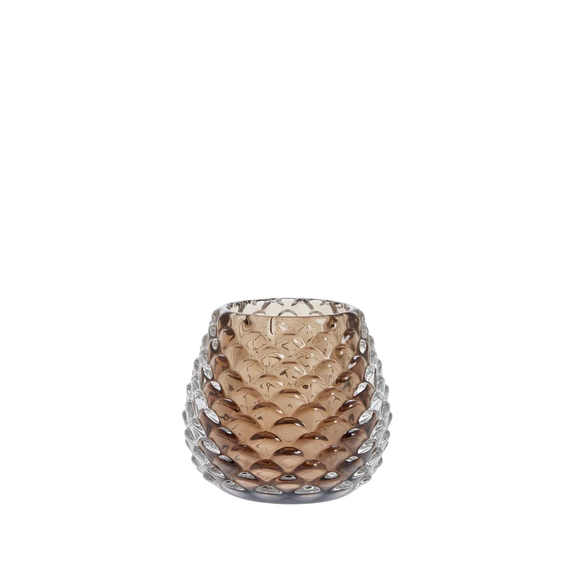 Conia Teelicht H8,5 cm. Braun