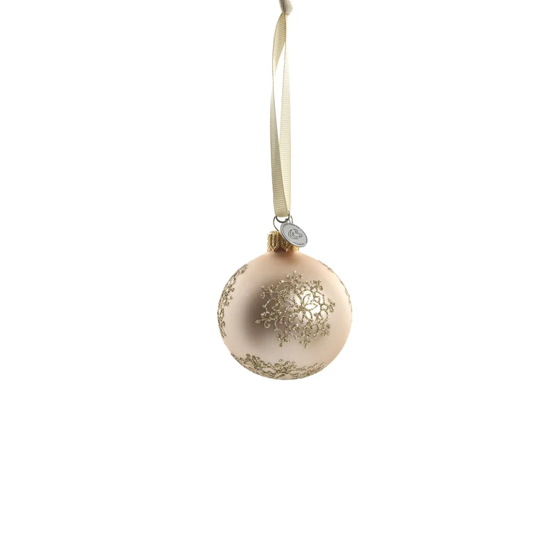 Cadelia Weihnachtskugel Ø6 cm. Rosa