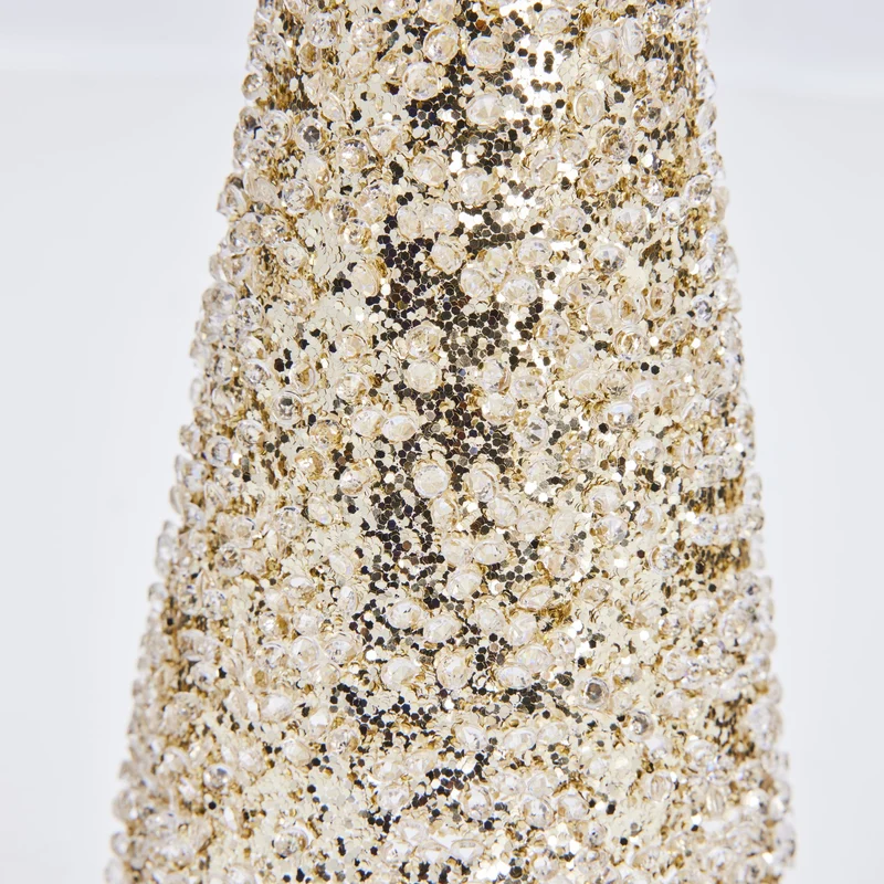 Cristelle Dekoration H40 cm. hell gold