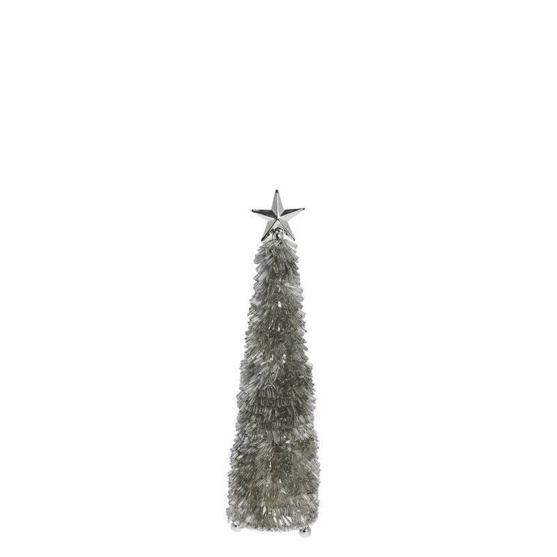 Almine Dekoration H31 cm. Silber