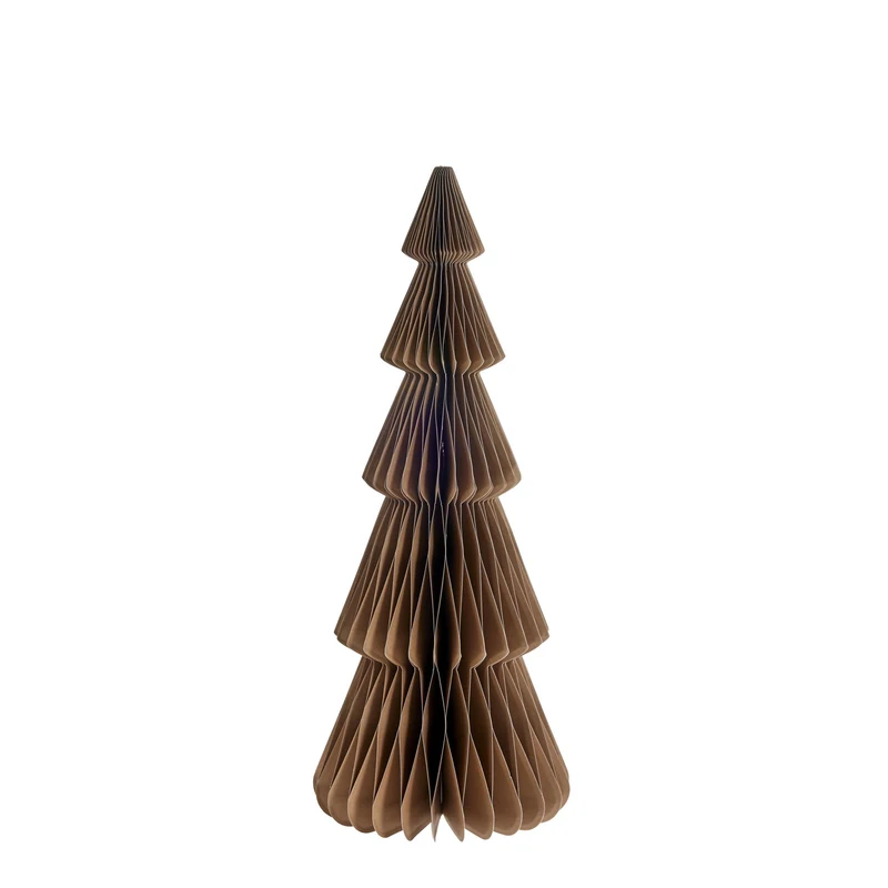 Poelle Dekoration H35 cm. hellbraun