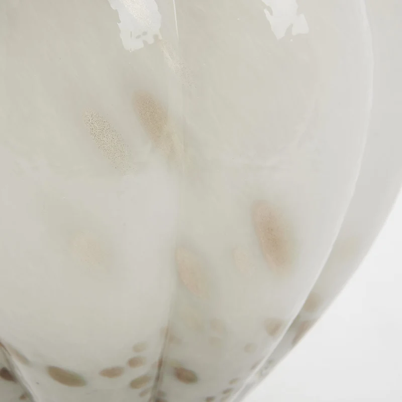 Mara Vase 31x15 cm. silber grau