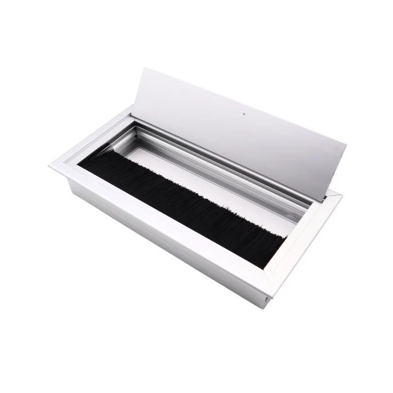 Aluminium Kabeldurchlass 160x80mm, Silber