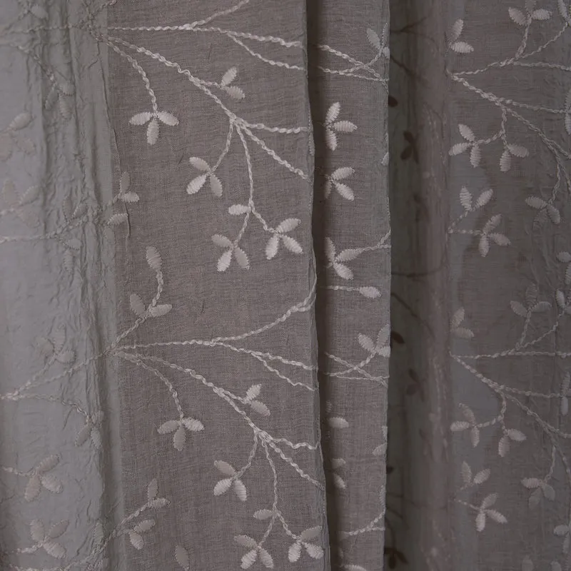 Eloise Gardine 300x160 cm. dunkelbeige