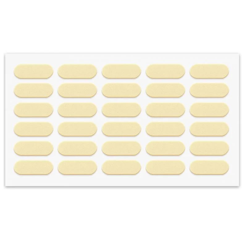 Selbstklebender Elastikpuffer 8x22mm - Beige
