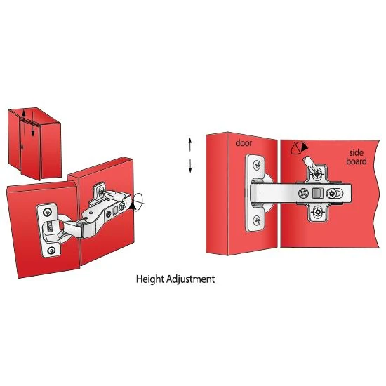 +30º Soft-Close Scharnier Topfband, H2 Montageplatte für Eckschränke