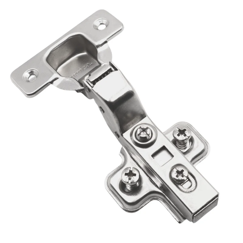 110° Soft-Close Scharnier Topfband, H0 Montageplatte mit EURO Schrauben, Innenanschlag