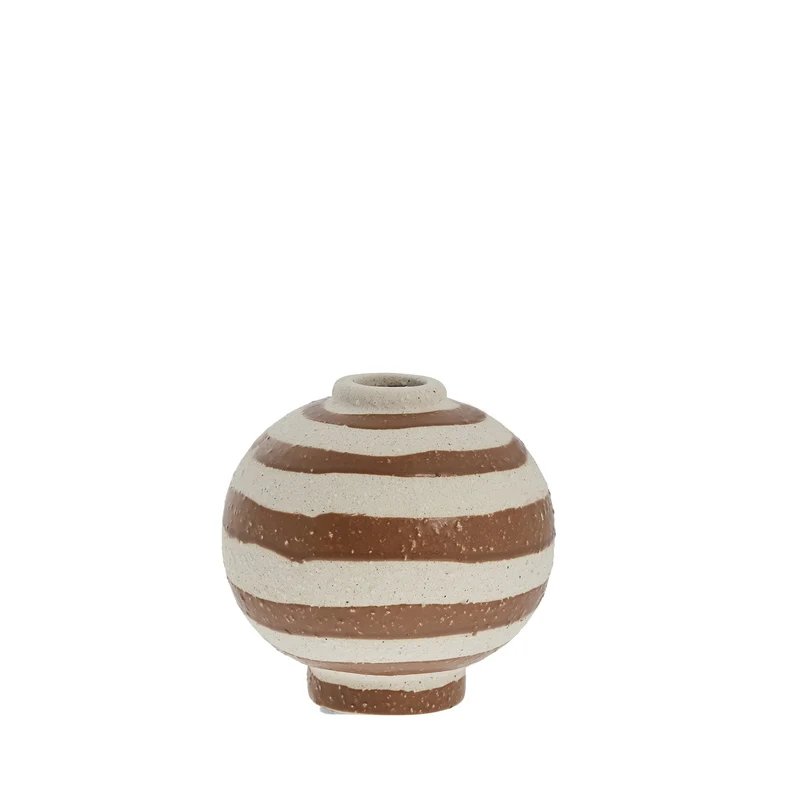 Aniella Vase H11 cm. Goldbraun