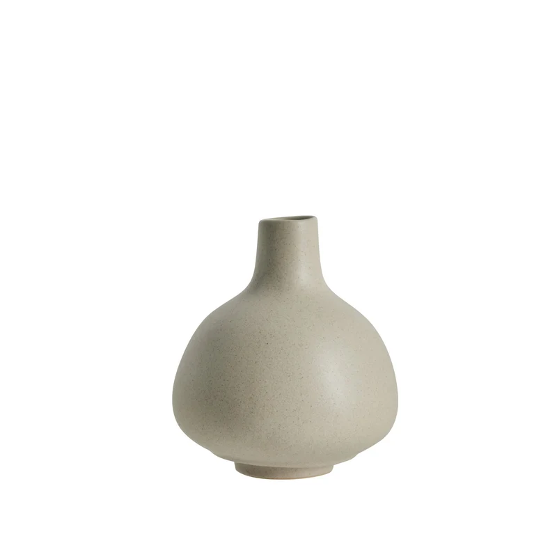 Helene Vase 9 cm. leinen