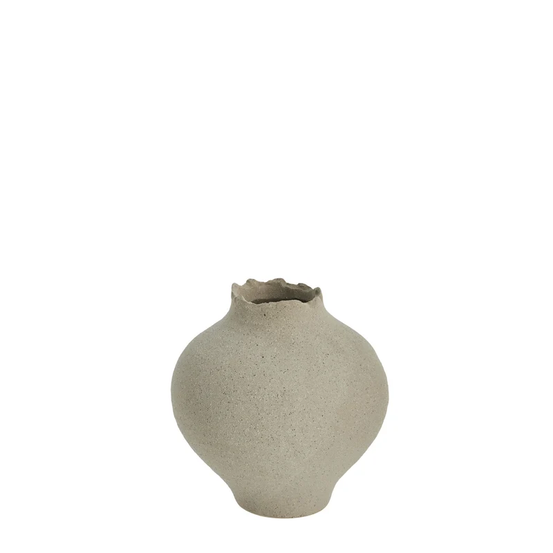 Hesille Vase 16,5 cm. leinen