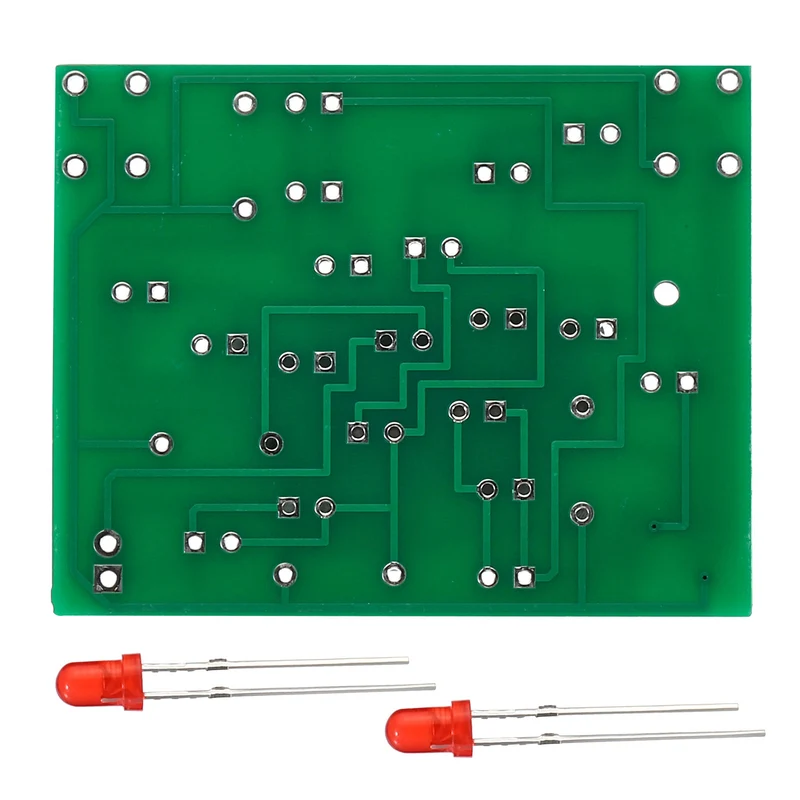 Soldering Practice Board, Electronics Kit Prototype PCB Board DIY Welding Circuit LED Rotating Windmill SMD/SMT for Beginner Teaching Experiment